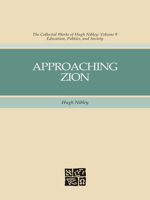 cover image of Approaching Zion, Volume 9